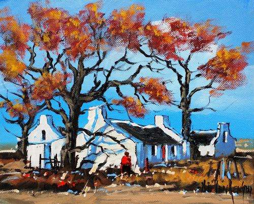 Original Painting by NIC VAN RENSBURG - Weskus - 250 x 200