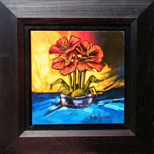 Original painting by NIC VAN RENSBURG - Amarilas 1 - 600 x 600