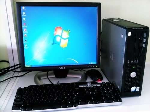 Dell optiplex 745, 755 desktop pcs with LCDs