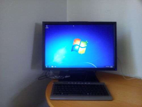 Stylish dell optiplex 780 Ultra thin pc with LCD