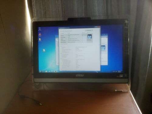 MSI all in one torch screen pc