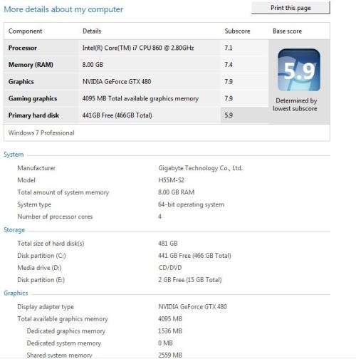 i7, Gaming / graphic design Pc
