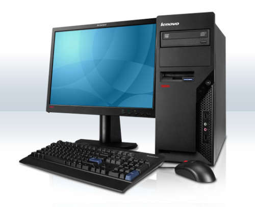 LENOVO THINK CENTRE PCS WITH LCDS