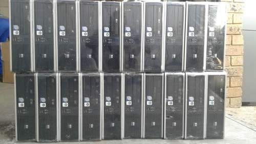 HP DC 5800 SFF PCS WITH LCDS. C2D, 2GB RAM, 160GB HDD