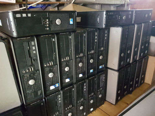 DELL OPTIPLEX 755 sff PCS WITH LCD