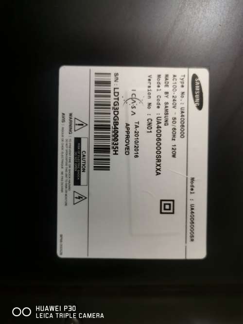 40 INCH SAMSUNG SMART 3D ULTRA SLIM LED FULL HD TV