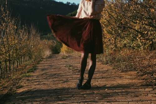 Maroon red mesh skirt / high waisted skirt / elastic belt / high waist maxi / circle skirt