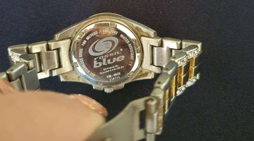 Fossil Blue, ladies watch, like new