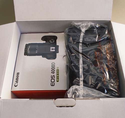 Canon EOS 4000d, Starter Bundle, New.