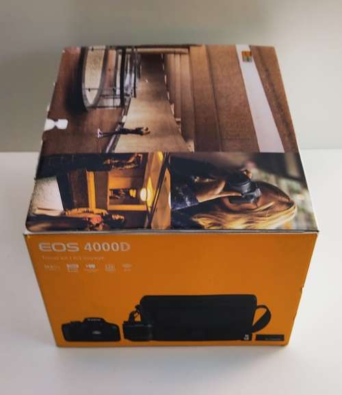 Canon EOS 4000d, Starter Bundle, New.