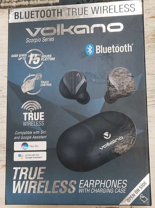 Volkano Scorpio Series True Wireless Earphones. New.