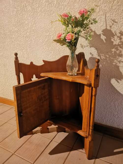 Vintage Oregon Pine Bathroom Cabinet