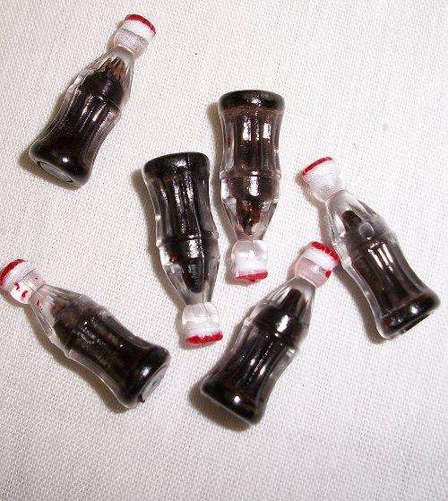 Plastic coke bottles