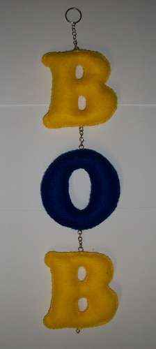 felt alphabet letters for personalisation