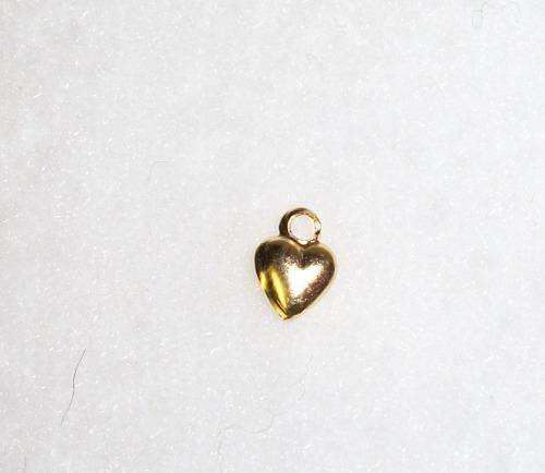 Miniature charms for embroidery, quilting or doll house- heart.