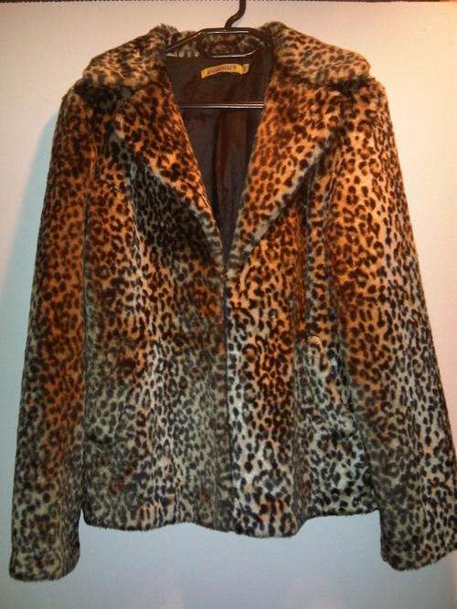 Faux Furr Leopord Print Coat from Inwear/Truworths