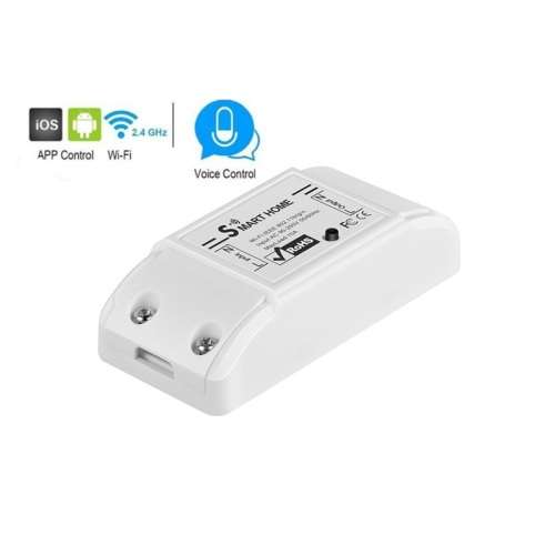 Smart Wifi On/Off Switch - 10A  Works With Smart Life app.
