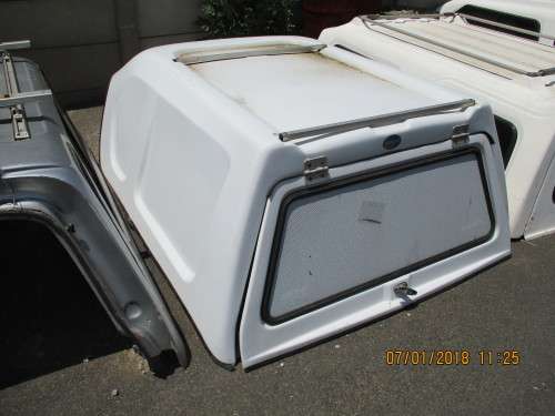 CHEVROLET UTILITY CANOPY VALUED AT R5000