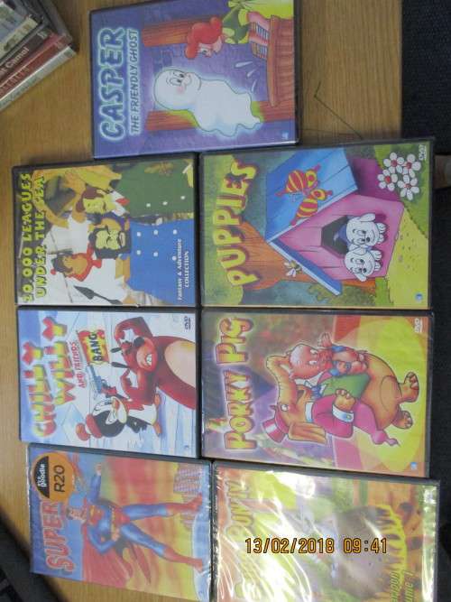 WOOOW AMAZING KIDDIES MOVIE COLLECTION!!!!!!!!! VALUED AT R350