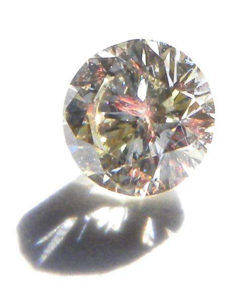 SPARKLING BEAUTY!!!- 0.26ct LIGHT BROWN SI3 DIAMOND