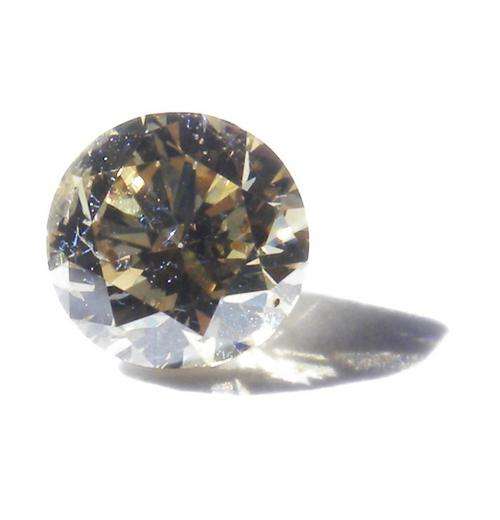 GORGEOUS 0.27CT BRILLIANT CHAMPAGNE DIAMOND