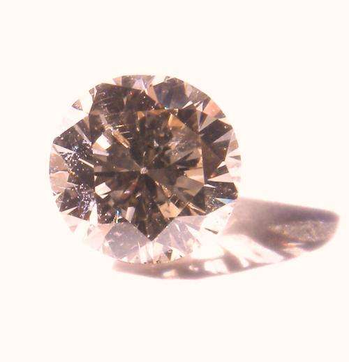 GORGEOUS 0.35CT BRILLIANT CHAMPAGNE DIAMOND