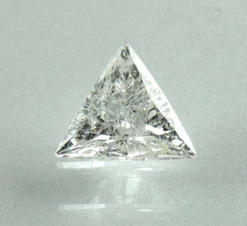 STUNNINGLY  BEAUTIFUL! !- **IGL CERTIFIED** TRILLIANT D TOP WHITE 0.58ct   DIAMOND!