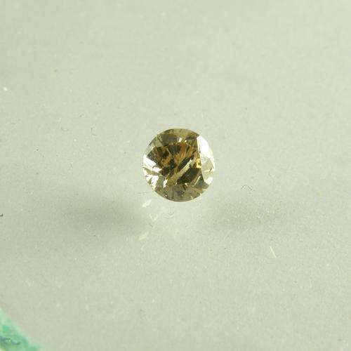 SPARKLING BEAUTY!!!- 0.51ct COGNAC  ROUND BRILLIANT DIAMOND