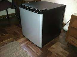 Telefunken bar fridge metallic