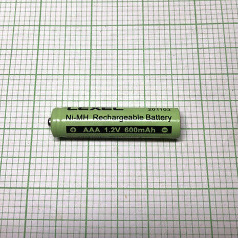 LEXEL® AAA Ni-MH 1.2V Rechargeable Batteries