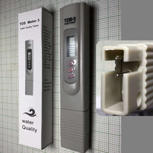 TDS-3 Digital Water Quality Testing Meter (2 in 1, with Temp.)