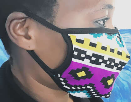 Quality 3-ply Water Resisted Cloth Face Masks - Washable and Reusable