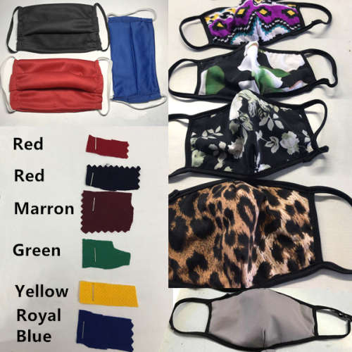 3-ply Water Resisted Cloth Face Masks - Washable and Reusable