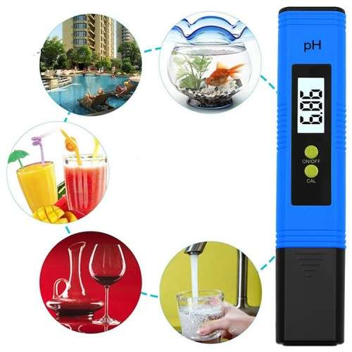 PH Testing Meter - Latest Upgraded with ATC - 3 Colors - Accuracy 0.01