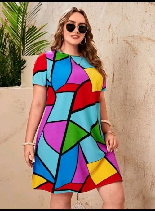 PLUS SIZE LADIES DRESSES