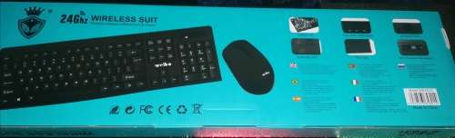 WIRELESS KEYBOARD AND MOUSE