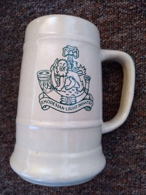 Rhodesian Light Infantry beer mug