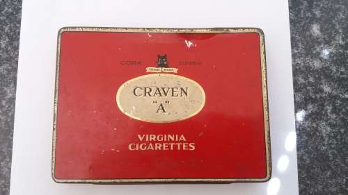 Lot of vintage tins and cigar tubes