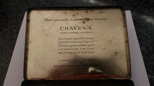 Lot of vintage tins and cigar tubes