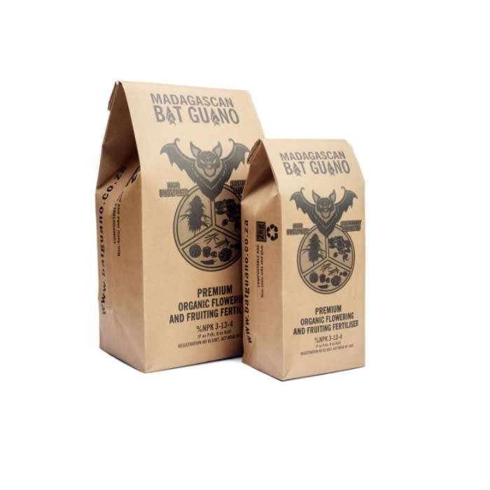 Bat Guano 5kg- Premium Organic Flowering And Fruiting Fertilizer Madagascan Bat Guano 5 kg bag