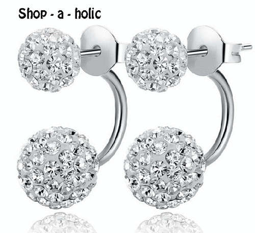 ***SHAMBALLA EARRINGS MADE WITH SWAROVSKI ELEMENTS  ***