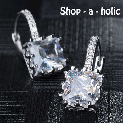 *** NEW ~ CLASSIC SQUARE HOOP EARRINGS `HOT BUY` ***