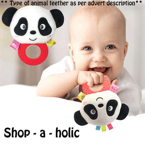 ***  BABY ~ CUTE 13CM TEETHER ~ PANDA ***