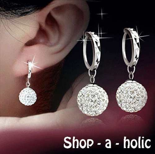 ***SHAMBALLA EARRINGS MADE WITH SWAROVSKI ELEMENTS  ***