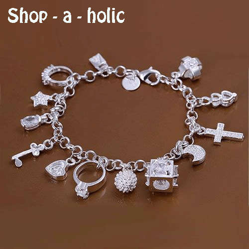 ***  BEAUTIFUL ~ CHARM BRACELET - HOT BUY***