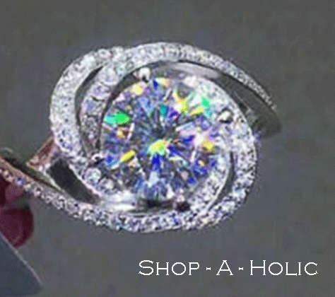 *** EXQUISITE S925 ~ 2.75 CARAT ROUND CUT CZ ENG  RING * Size 6 / 7 / 8 / 9  ***
