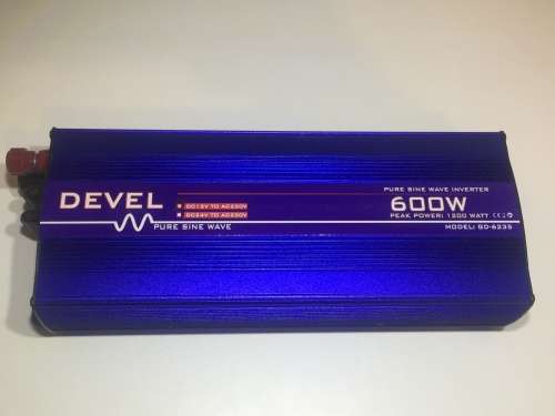 600W Devel Pure Sine Wave Inverter