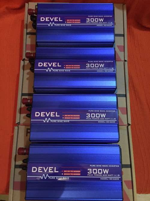 300W 12V Devel Pure Sine Wave Inverter