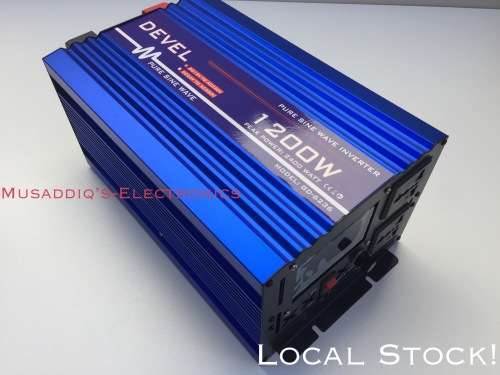 1200W 12V Devel Pure Sine Wave Inverter