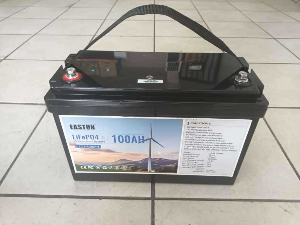 12.8V 100AH Easton lifepo4 battery